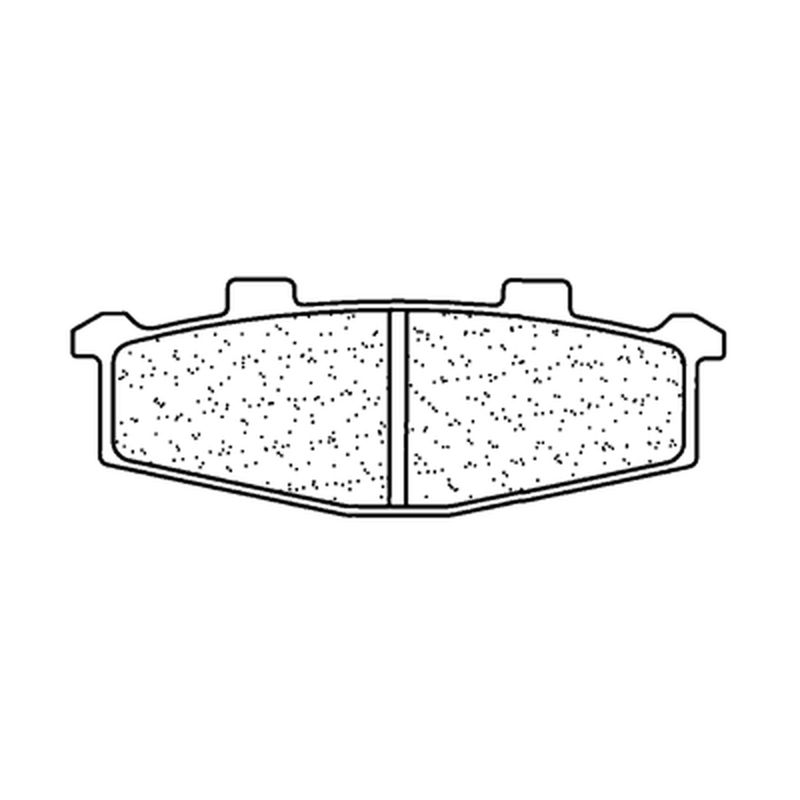 Plaquettes de frein CL BRAKES Route métal fritté - 2389RX3