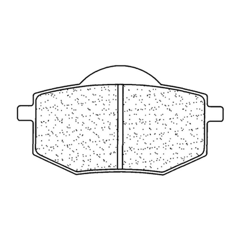 Plaquettes de frein CL BRAKES route métal fritté - 2392A3+