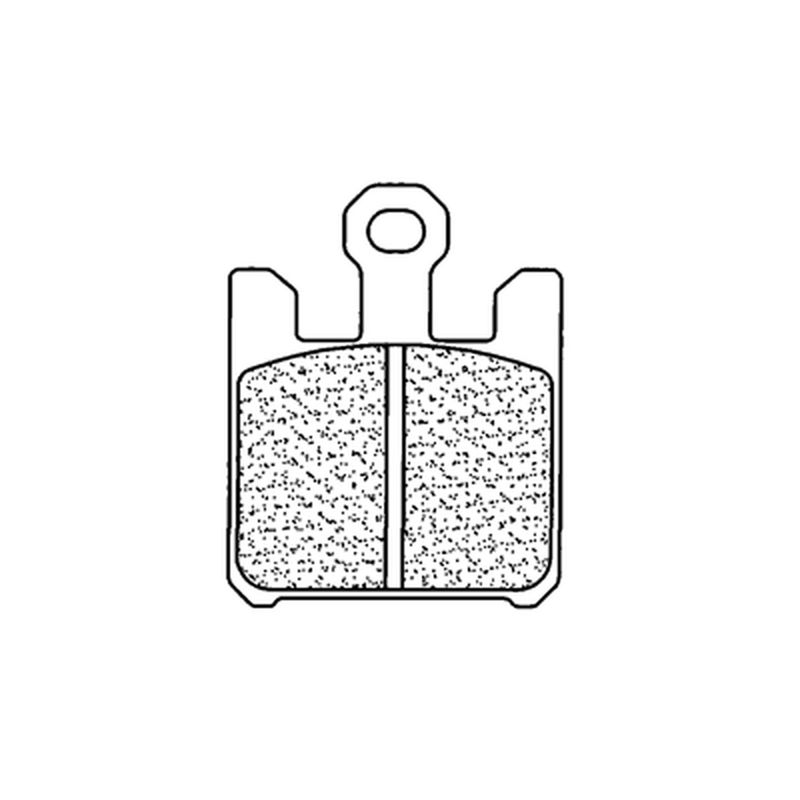 Plaquettes de frein CL BRAKES route métal fritté - 1110XBK5 Plaquettes de frein CL BRAKES route métal fritté - 1110XBK5