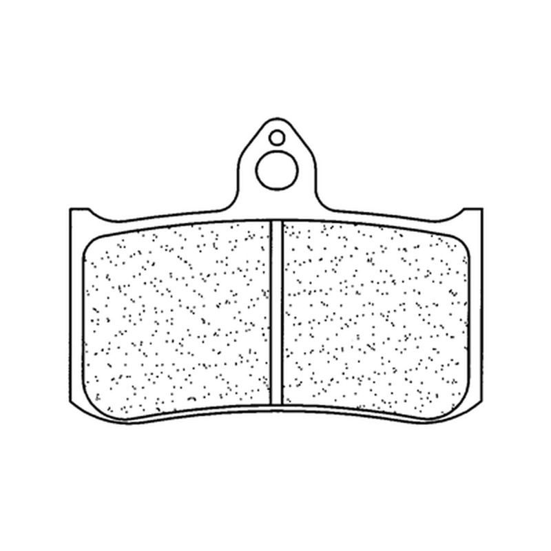 Plaquettes de frein CL BRAKES route métal fritté - 1157XBK5 Plaquettes de frein CL BRAKES route métal fritté - 1157XBK5