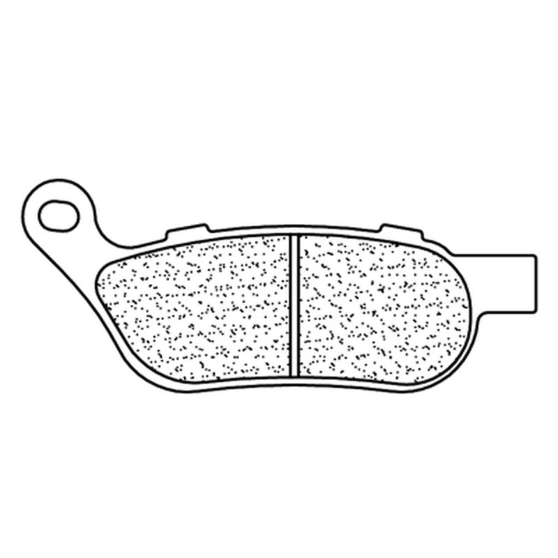 Plaquettes de frein CL BRAKES Route métal fritté - 1213RX3