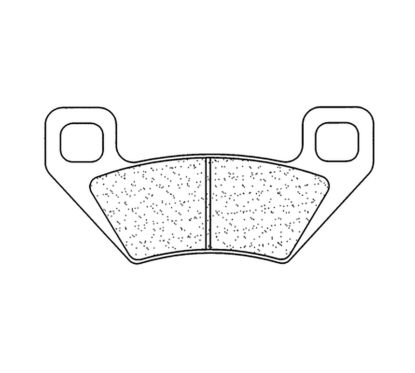 Plaquettes de frein CL BRAKES Off-Road métal fritté - 1171X59