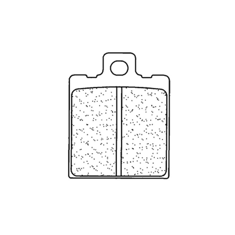 Plaquettes de frein CL BRAKES route métal fritté - 2249XBK5 Plaquettes de frein CL BRAKES route métal fritté - 2249XBK5