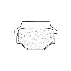 Plaquettes de frein CL BRAKES Scooter métal fritté - 3012SC