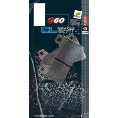 Plaquettes de frein CL BRAKES Racing métal fritté - 1075C60 Plaquettes de frein CL BRAKES Racing métal fritté - 1075C60