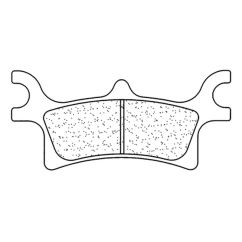 Plaquettes de frein CL BRAKES Quad métal fritté - 1165ATV1