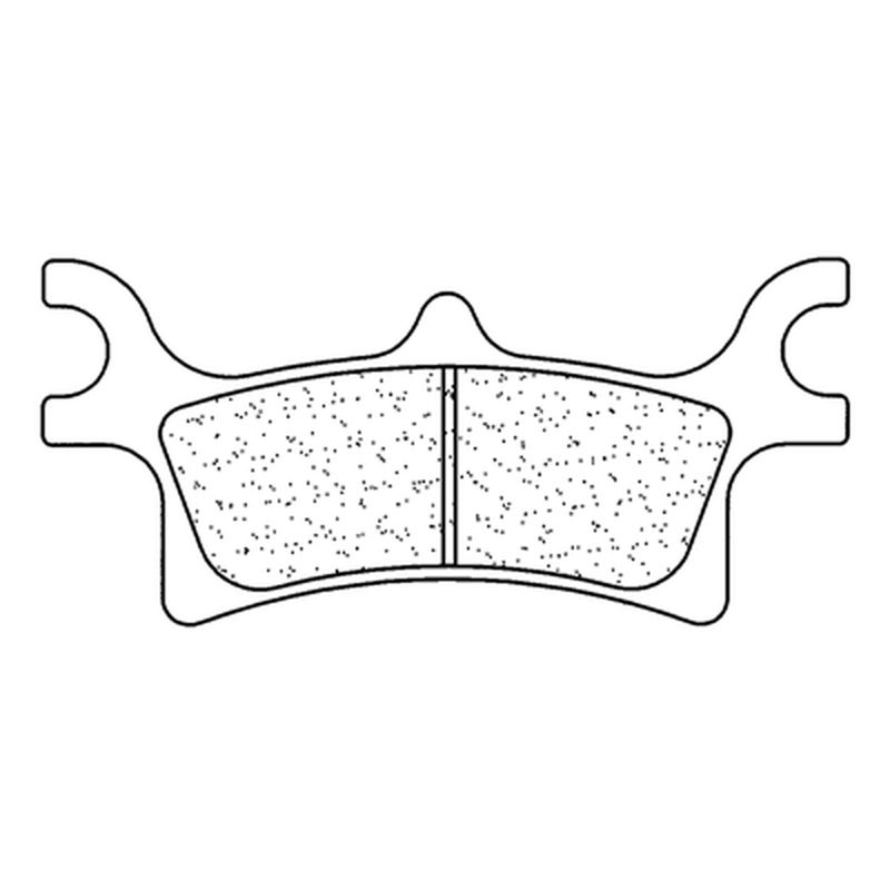 Plaquettes de frein CL BRAKES Quad métal fritté - 1165ATV1