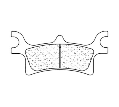 Plaquettes de frein CL BRAKES Quad métal fritté - 1165ATV1