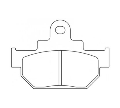 Plaquettes de frein CL BRAKES route métal fritté - 2387A3+