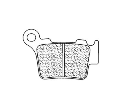 Plaquettes de frein CL BRAKES Off-Road métal fritté - 1108X59