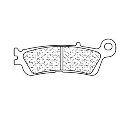 Plaquettes de frein CL BRAKES Off-Road cross métal fritté - 1267MX10