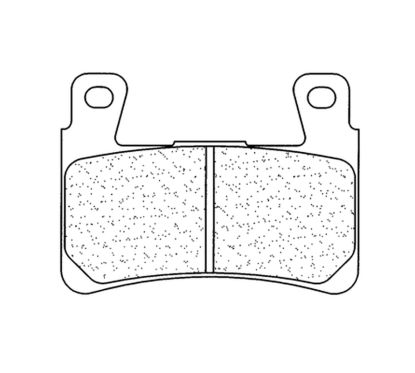 Plaquettes de frein CL BRAKES Racing métal fritté - 2711C60