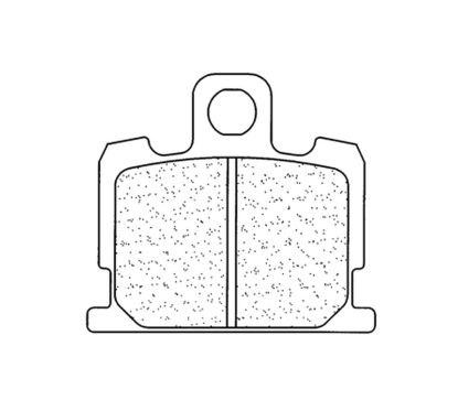Plaquettes de frein CL BRAKES route métal fritté - 2807A3+