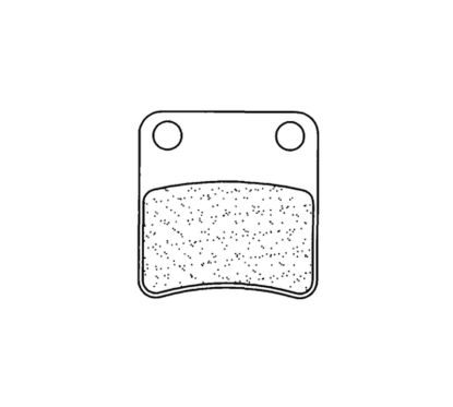 Plaquettes de frein CL BRAKES Scooter métal fritté - 3038SC
