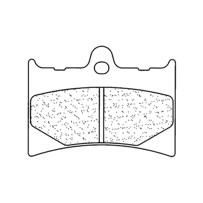 Plaquettes de frein CL BRAKES route métal fritté - 2398XBK5 Plaquettes de frein CL BRAKES route métal fritté - 2398XBK5