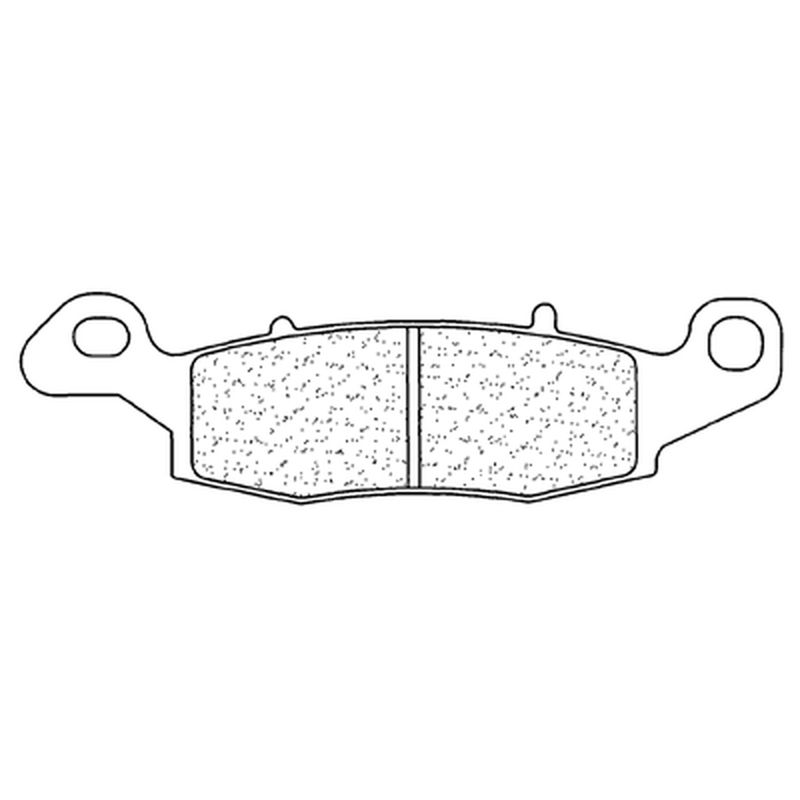 Plaquettes de frein CL BRAKES route métal fritté - 2384XBK5 Plaquettes de frein CL BRAKES route métal fritté - 2384XBK5