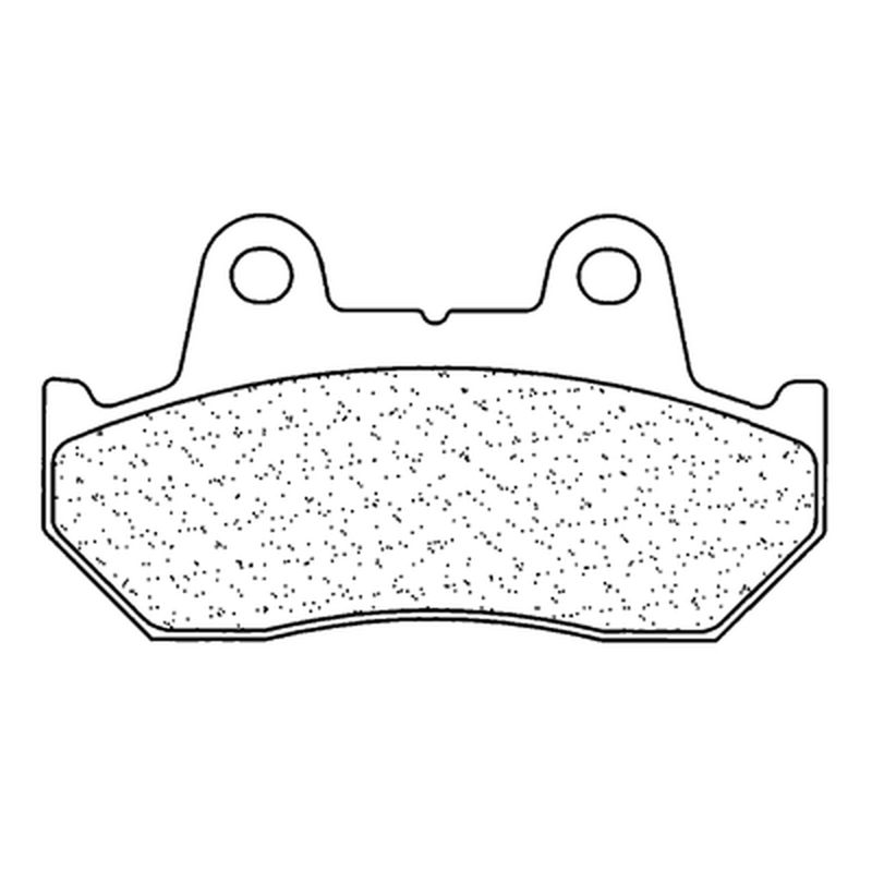 Plaquettes de frein CL BRAKES Maxi Scooter métal fritté - 3017MSC