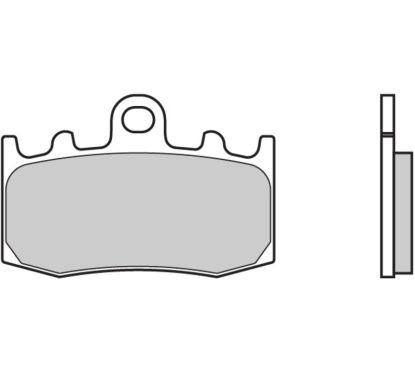 Plaquettes de frein BREMBO route carbone céramique - 07BB2607