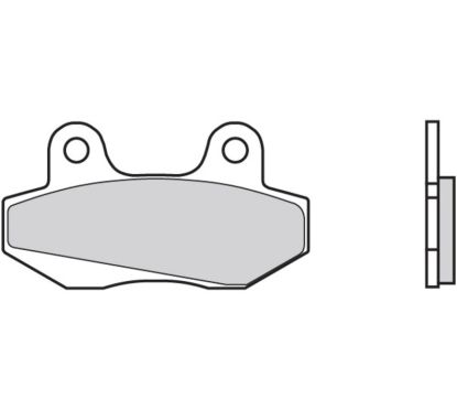 Plaquettes de frein BREMBO Scooter carbone céramique - 07027