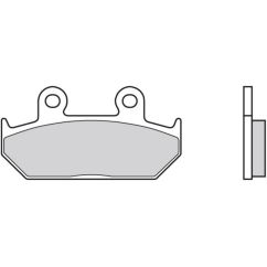 Plaquettes de frein BREMBO route carbone céramique - 07HO3509