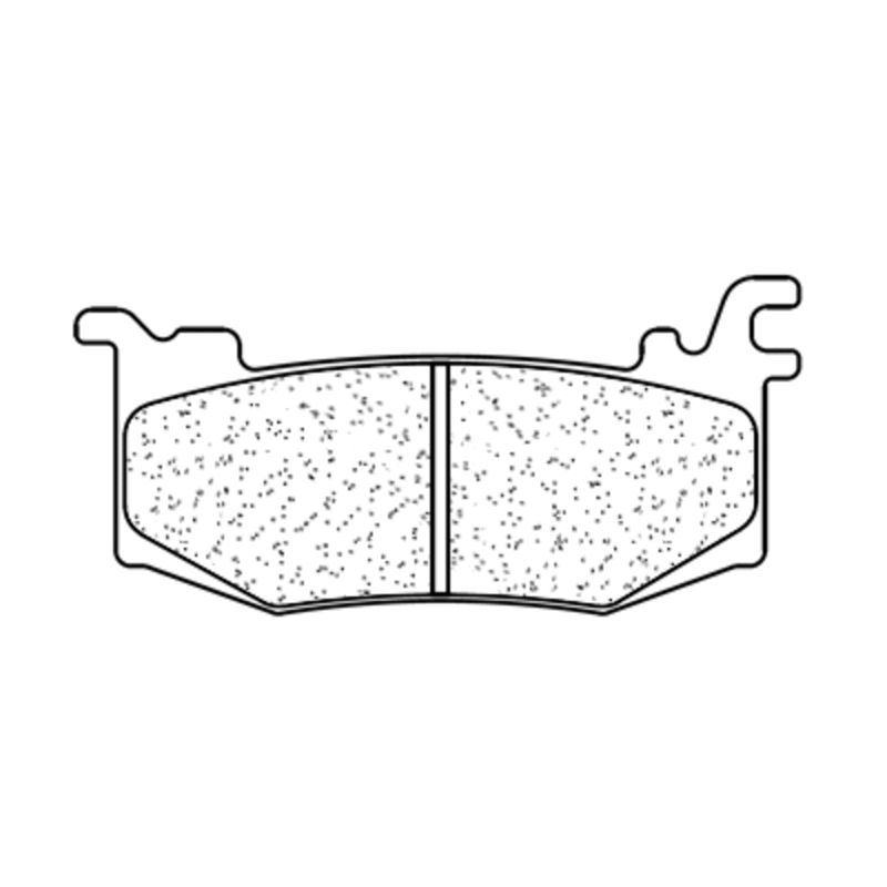 Plaquettes de frein CL BRAKES métal fritté - 1282XBK5 Plaquettes de frein CL BRAKES métal fritté - 1282XBK5