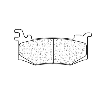 Plaquettes de frein CL BRAKES métal fritté - 1282XBK5