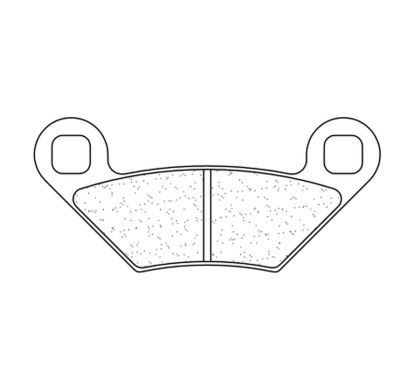Plaquettes de frein CL BRAKES Quad métal fritté - 1222ATV1