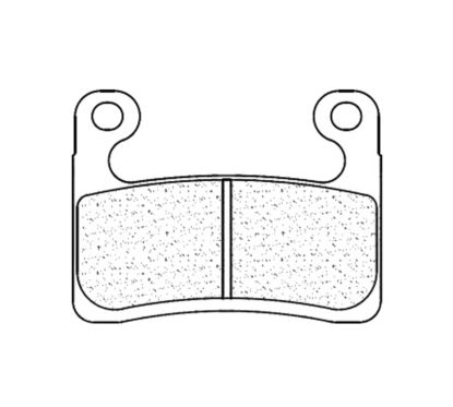 Plaquettes de frein CL BRAKES route métal fritté - 1257XBK5
