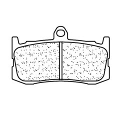 Plaquettes de frein CL BRAKES route métal fritté - 1209XBK5