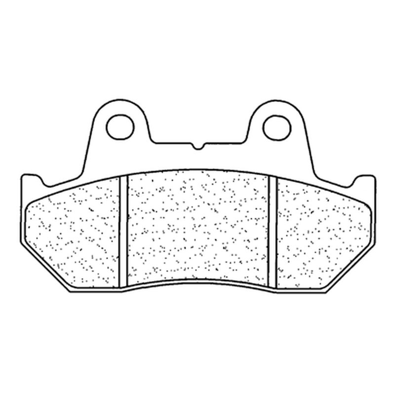 Plaquettes de frein CL BRAKES route métal fritté - 2382A3+
