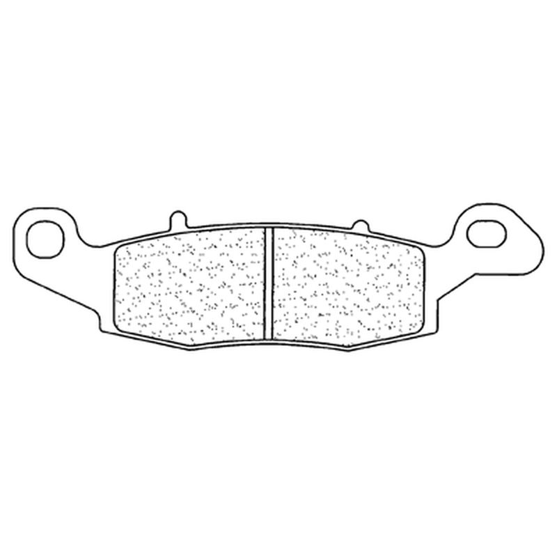 Plaquettes de frein CL BRAKES route métal fritté - 2383XBK5 Plaquettes de frein CL BRAKES route métal fritté - 2383XBK5