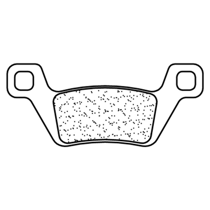 Plaquettes de frein CL BRAKES Quad métal fritté - 1238ATV1