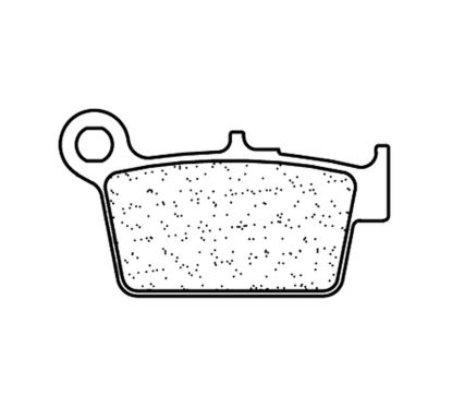 Plaquettes de frein CL BRAKES Off-Road métal fritté - 1244X59