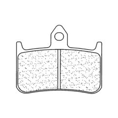Plaquettes de frein CL BRAKES Racing métal fritté - 2245C60