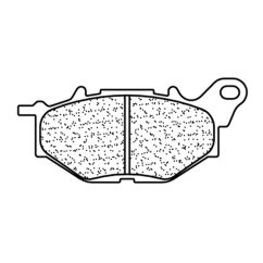 Plaquettes de frein CL BRAKES route métal fritté - 1240XBK5 Plaquettes de frein CL BRAKES route métal fritté - 1240XBK5