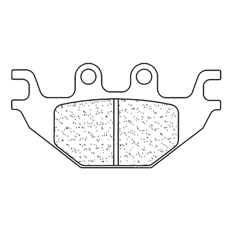 Plaquettes de frein CL BRAKES Route métal fritté - 1147RX3