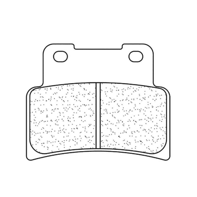 Plaquettes de frein CL BRAKES Racing métal fritté - 1187C60