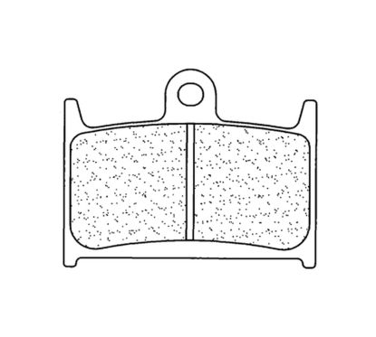 Plaquettes de frein CL BRAKES Racing métal fritté - 2246C60