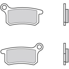 Plaquettes de frein BREMBO Off-Road métal fritté - 07GR69SD