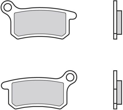 Plaquettes de frein BREMBO Off-Road métal fritté - 07GR69SD