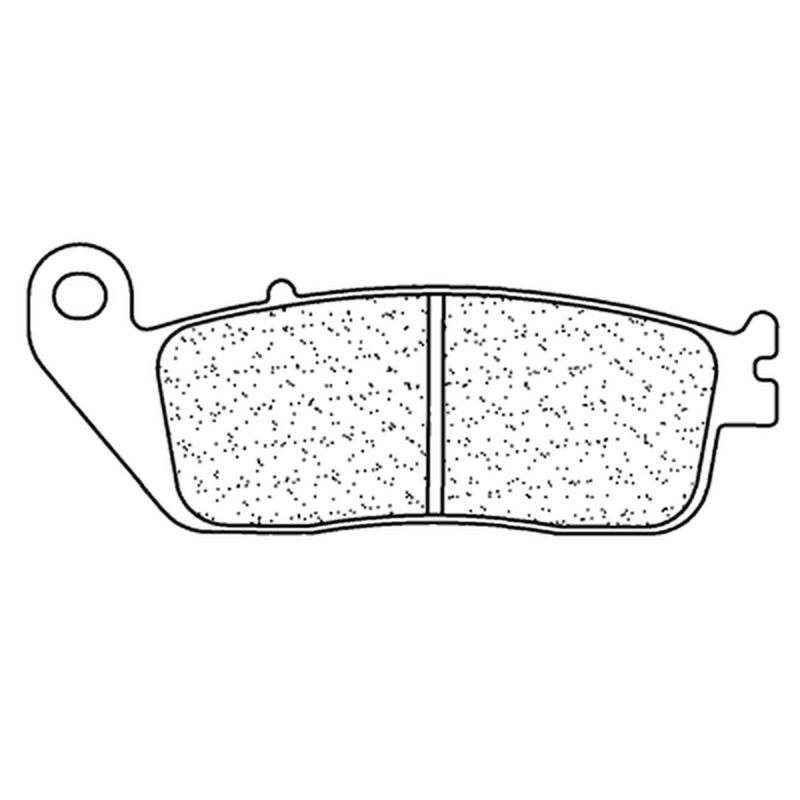Plaquettes de frein CL BRAKES route métal fritté - 2256XBK5 Plaquettes de frein CL BRAKES route métal fritté - 2256XBK5