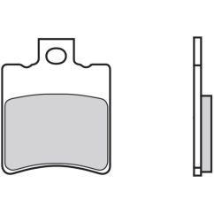 Plaquettes de frein BREMBO Scooter carbone céramique - 07002