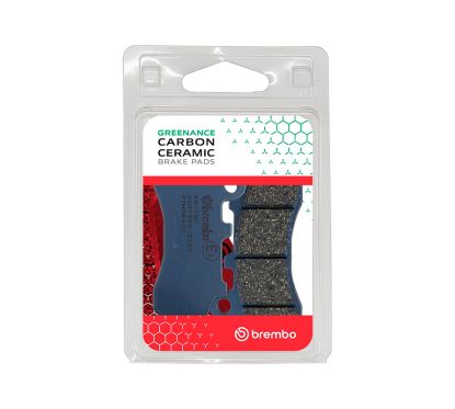 Plaquettes de frein BREMBO route carbone-céramique - 07HO64CC