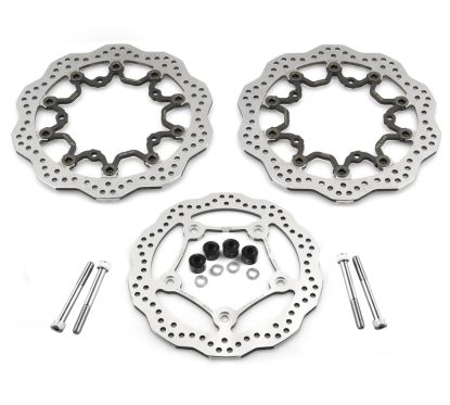 Kit disque de frein Oversize NG BRAKES rond flottant - T-Max 530/560 Radial