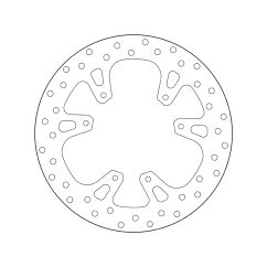 Disque de frein BREMBO Serie Oro rond fixe