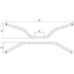 Guidon TOMMASELLI Enduro Vintage