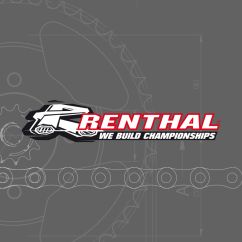 Kit chaîne RENTHAL 520 R1 - 13/49-116 - Couronne alu anti-boue