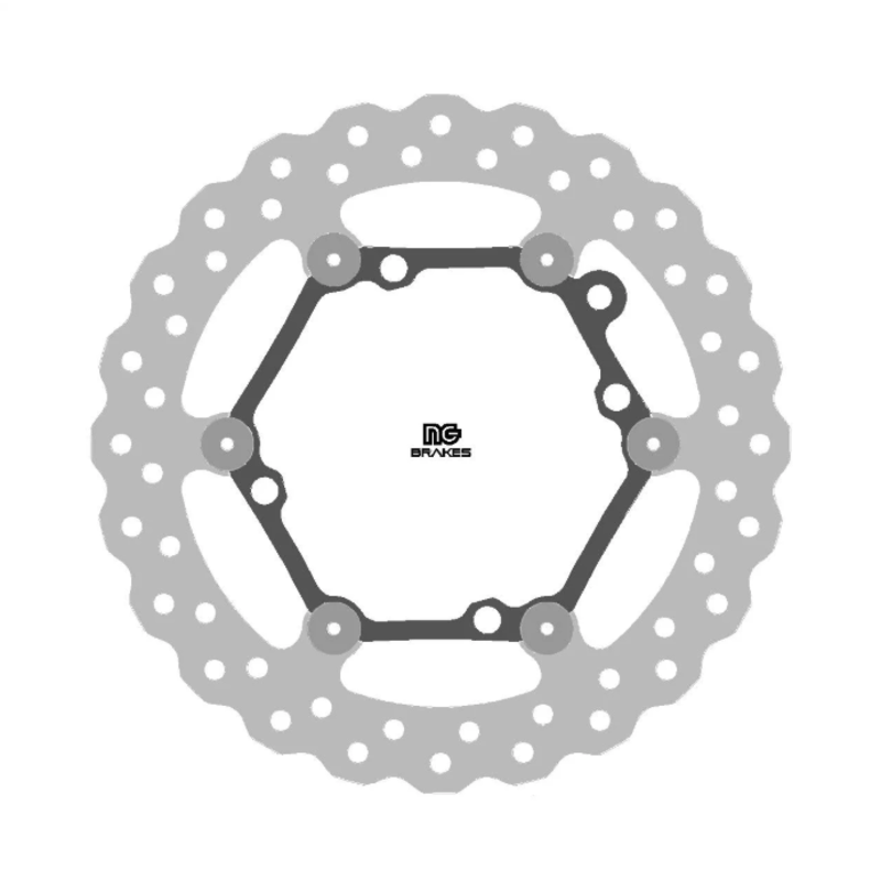 Disque de frein NG BRAKES pétale flottant Disque de frein NG BRAKES pétale flottant