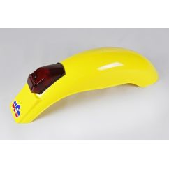 Garde-boue arrière + feu UFO Enduro jaune Garde-boue arrière + feu UFO Enduro jaune