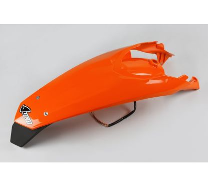 Garde-boue arrière + support de plaque avec feu UFO KTM